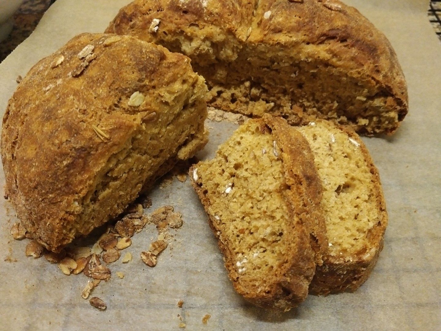 Home-made bread in minutes? No-knead and yeast free?