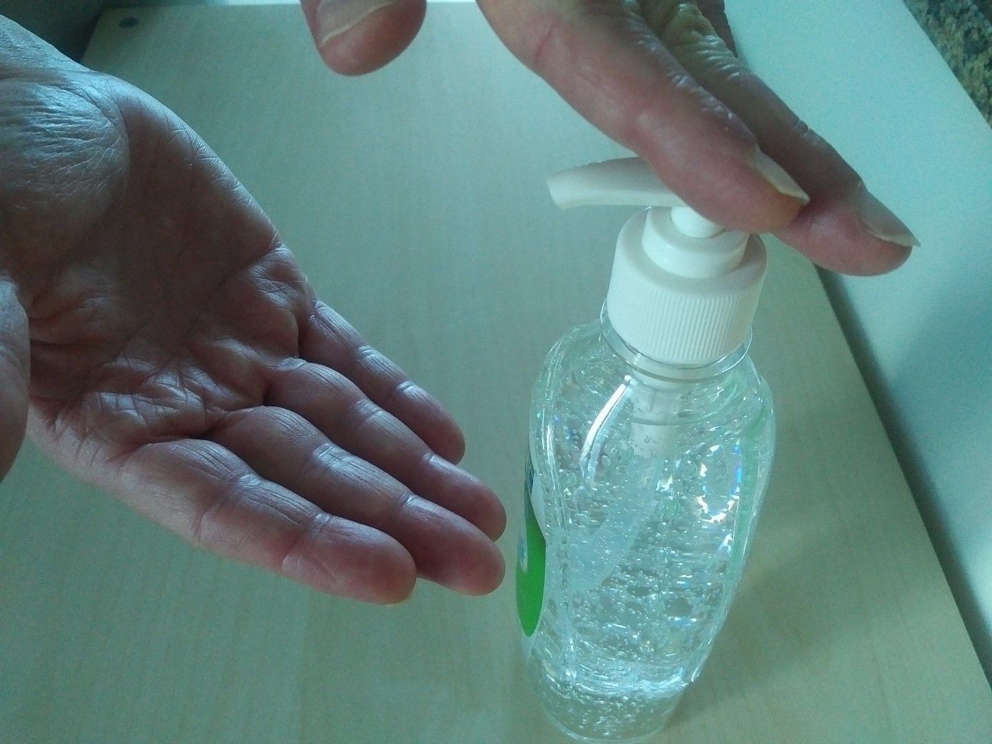 Home made hand sanitiser